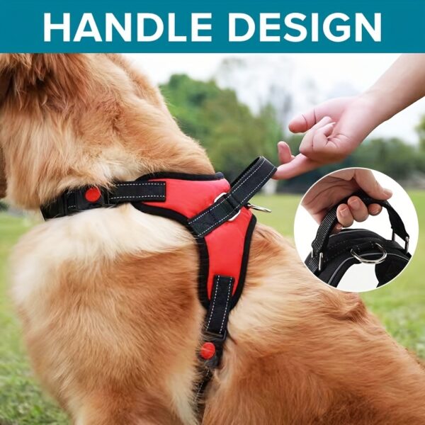 Doglee Ultimate No-Pull Reflective Adjustable Dog Harness with Handle - Premium Comfort, Easy Walking, and Enhanced Visibility - Ideal for Training, Outdoor Adventures, and Everyday Use - Image 12
