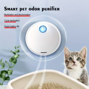 Intelligent Pet Odor Remover, Cat Litter Box Deodorizer, Shoe Cabinet Bathroom Odor Eliminator