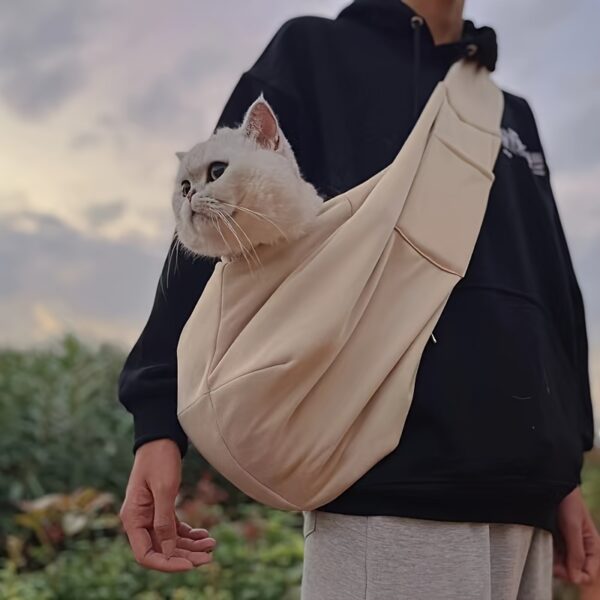 Pet Sling Carrier, Soft Pet Carrier, Dog And Cat Travel Bag For Outdoor, Dog Carrier, Cat Carrier, Travel Companion For Puppies, Kittens & Small Animals Christmas Gift - Image 18