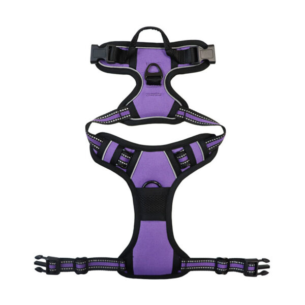 Premium Reflective Dog Harness - Durable, Comfortable, No-Choke Design - High Visibility for Safe Outdoor Adventures - Image 11