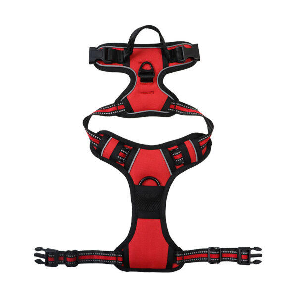 Premium Reflective Dog Harness - Durable, Comfortable, No-Choke Design - High Visibility for Safe Outdoor Adventures - Image 3