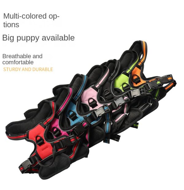 Premium Reflective Dog Harness - Durable, Comfortable, No-Choke Design - High Visibility for Safe Outdoor Adventures - Image 18