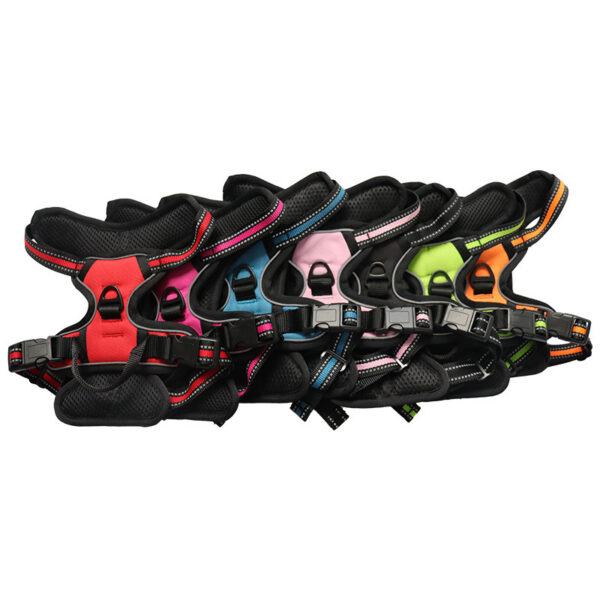 Premium Reflective Dog Harness - Durable, Comfortable, No-Choke Design - High Visibility for Safe Outdoor Adventures - Image 26