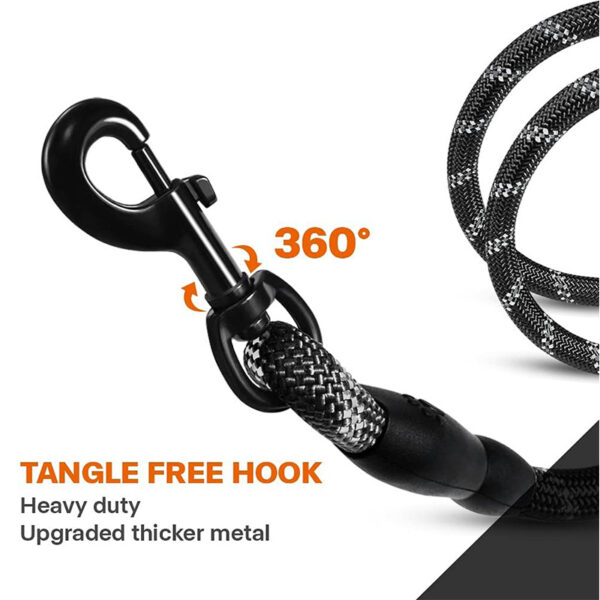 JOYTALE Reflective Dog Leash with Comfortable Padded Handle - Ideal for Small, Medium, and Large Dogs - 4/5/6 FT Length Options Available - Image 8