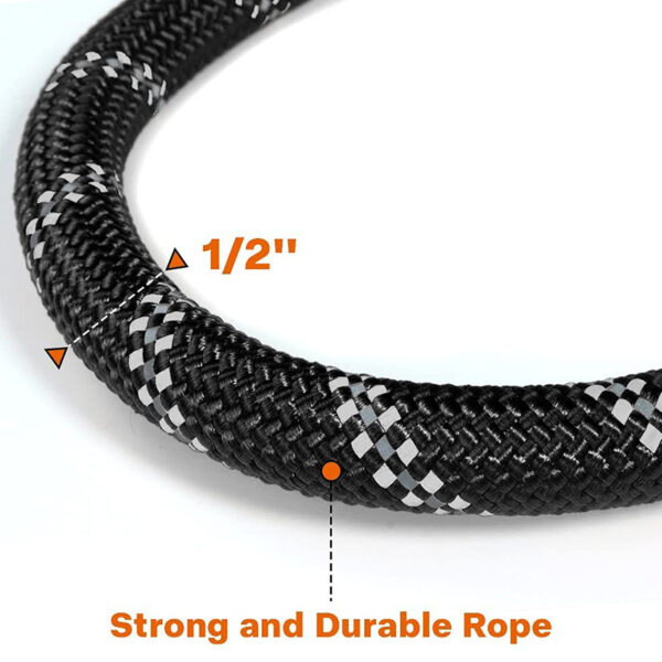 JOYTALE Reflective Dog Leash with Comfortable Padded Handle - Ideal for Small, Medium, and Large Dogs - 4/5/6 FT Length Options Available - Image 4