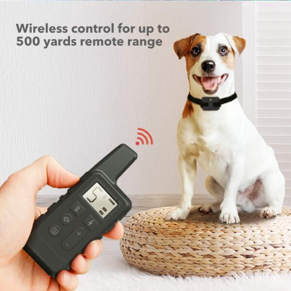 Remote Control Dog Training Collar with Electronic Shock and Anti-Bark Device - Stop Barking and Improve Behavior - Image 6