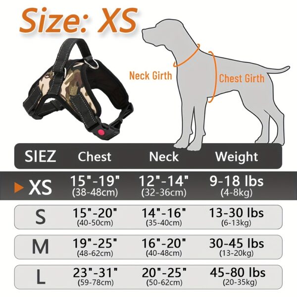 Doglee Ultimate No-Pull Reflective Adjustable Dog Harness with Handle - Premium Comfort, Easy Walking, and Enhanced Visibility - Ideal for Training, Outdoor Adventures, and Everyday Use - Image 13