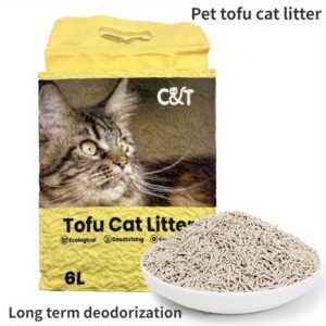 Ultra-Absorbent Tofu Cat Litter - Natural, Odor-Eliminating, Dust-Free & Easy To Clean