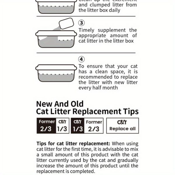 Ultra-Absorbent Tofu Cat Litter - Natural, Odor-Eliminating, Dust-Free & Easy To Clean - Image 6