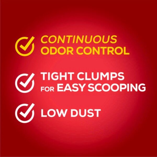 35 lb. Low Dust Clumping 24/7 Cat Litter, Deodorizing, 1pc Pail - Image 6