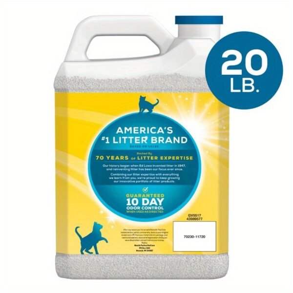 20 Lb. Natural Low Dust Cats Instant Action Clumping Cat Litter, 2 Pack, Odor Control - Image 6