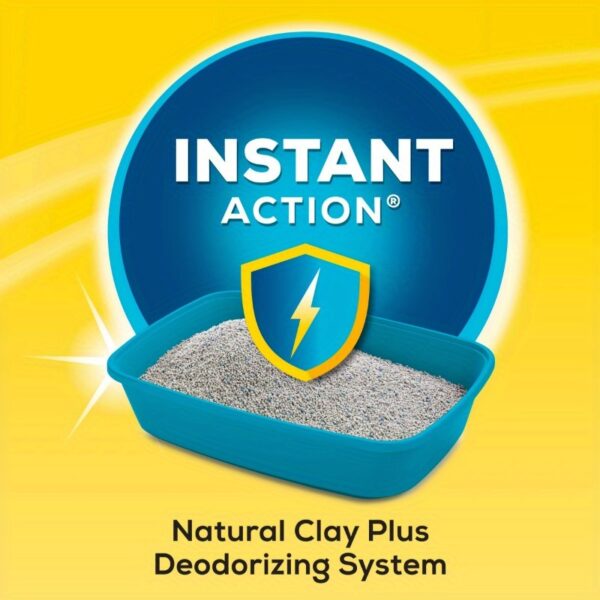 20 Lb. Natural Low Dust Cats Instant Action Clumping Cat Litter, 2 Pack, Odor Control - Image 3