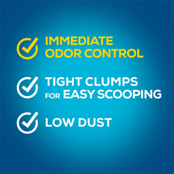 20 Lb. Natural Low Dust Cats Instant Action Clumping Cat Litter, 2 Pack, Odor Control - Image 4