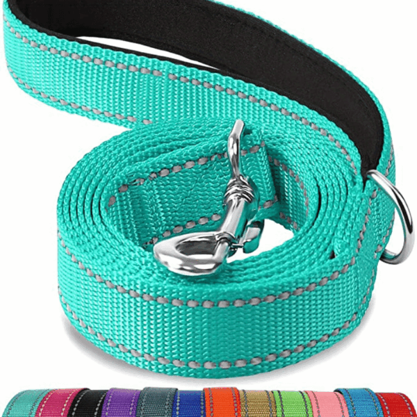 Safe and Comfortable Reflective Double-Sided Dog Leash for Walking and Training - Image 14