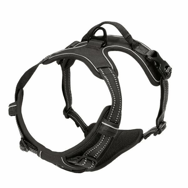 Adjustable No-Pull Dog Harness with Padded Vest and Dual Leash Clips - Prevents Choking and Provides Comfortable Walking Experience - Image 32