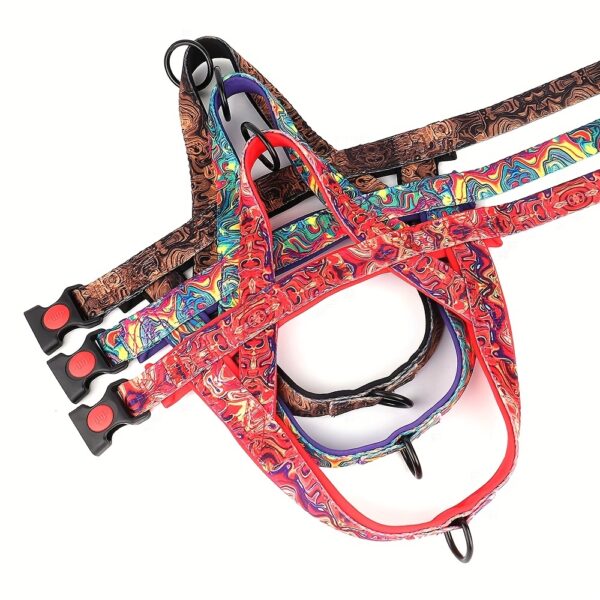 Adjustable No-Pull Dog Harness: Safe, Comfort Padded Vest for Medium & Large Dogs - Durable & Escape-Proof - Image 4