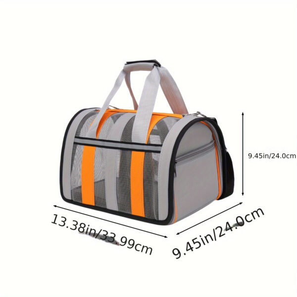 Cats Carriers Dog Carrier Pet Carrier For Small Medium Cats Dogs Puppies Up To 15 Lb, Small Dog Carrier Soft Sided, Travel Puppy Carrier - Image 2