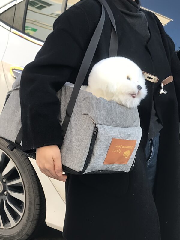 Portable Pet Cat Seat Elevated Car Seat For Dog Armrest For Small Dog Cat Waterproof Dog Carrier Safety Travel Bag Dog Accessories - Image 20
