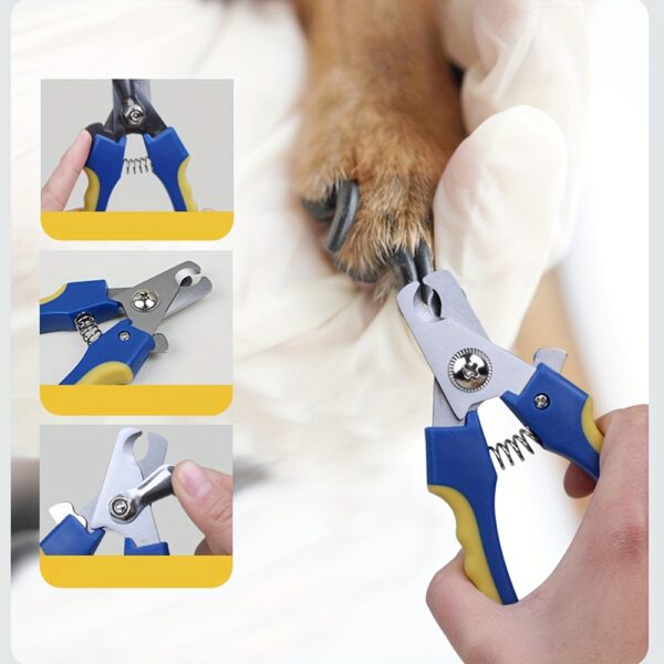 Baisher 8pcs Pet Grooming Kit For Dogs & Cats - Includes Detangling Comb, Nail Clippers, File, Deshedding Brush, And More - Silicone Bristles, Non-Electric Dog Grooming Supplies Dog Grooming Equipment - Image 7