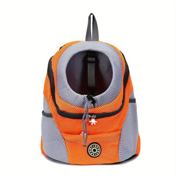 Portable Pet Pal Dog Carrier Backpack - Spacious Nylon Travel Bag with Zipper Closure for Hiking, Camping, and Outdoor Adventures - Comfortable, Ventilated, and Easy to Clean - Image 7