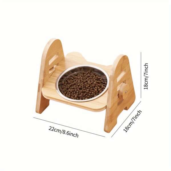 1/2/3pcs Adjustable Slanting Ceramic Pet Bowl Set - Ergonomic Lifting Design, Easy Cleaning, Anti-Slip Base, Suitable for Cats and Dogs of All Sizes - Dog Bowl, Cat Food Bowl, Pet Feeding Essentials - Image 13