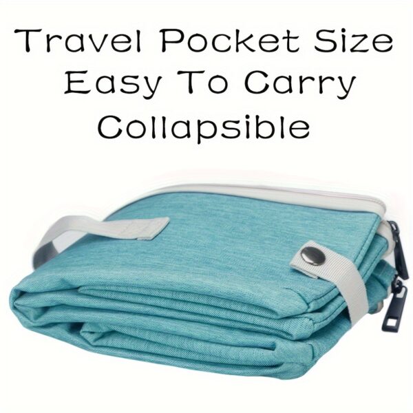 Portable Collapsible Cat Litter Box, Durable And Leak-Proof, Easy To Clean, Compact Design For Travel - Image 4