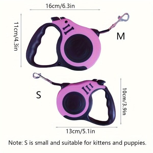 Make Outdoor Walks Easier With This Automatic Retractable Dog Leash - 3/5 Meter Minimalist Design! - Image 2
