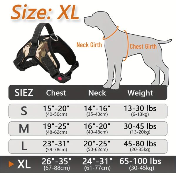 Doglee Ultimate No-Pull Reflective Adjustable Dog Harness with Handle - Premium Comfort, Easy Walking, and Enhanced Visibility - Ideal for Training, Outdoor Adventures, and Everyday Use - Image 44