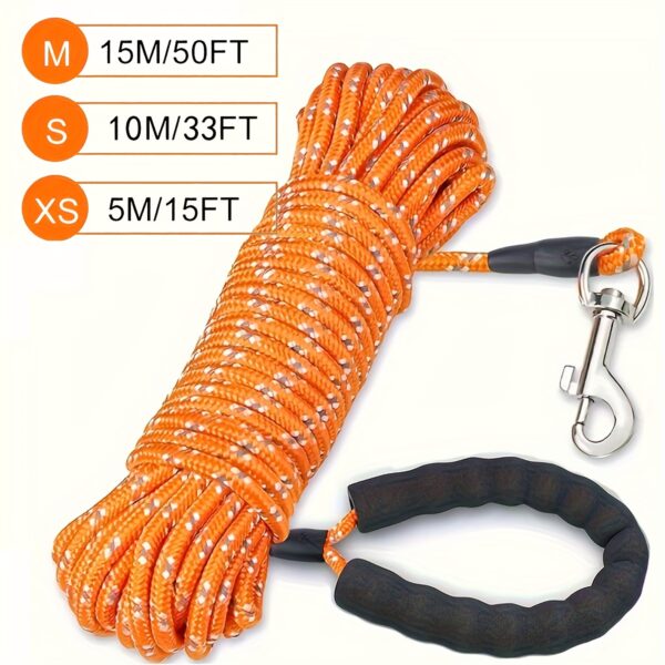 JOYTALE Long Dog Training Leash, Nylon Reflective Lead Long Rope Pet Leash, Double Leash For Small/Medium/Large Dogs - Image 2