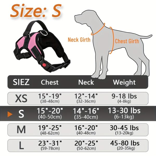 Doglee Ultimate No-Pull Reflective Adjustable Dog Harness with Handle - Premium Comfort, Easy Walking, and Enhanced Visibility - Ideal for Training, Outdoor Adventures, and Everyday Use - Image 20