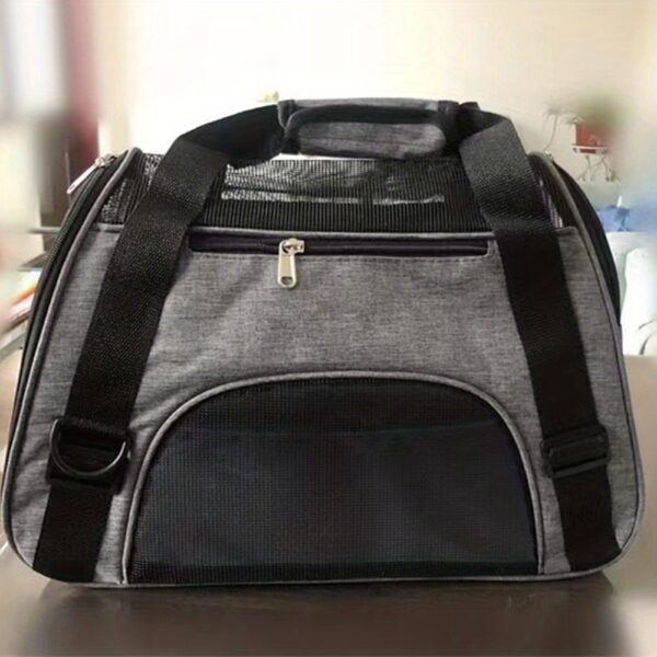 Cat Carrier Dog Carrier Pet Carrier, Airline Approved Soft-Sided Foldable Pet Bag Puppy Carrier With Breathable Mesh For Small Medium Cats Dogs Rabbit - Image 9