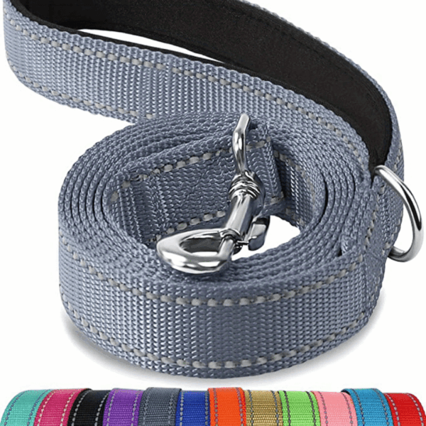 Safe and Comfortable Reflective Double-Sided Dog Leash for Walking and Training - Image 5