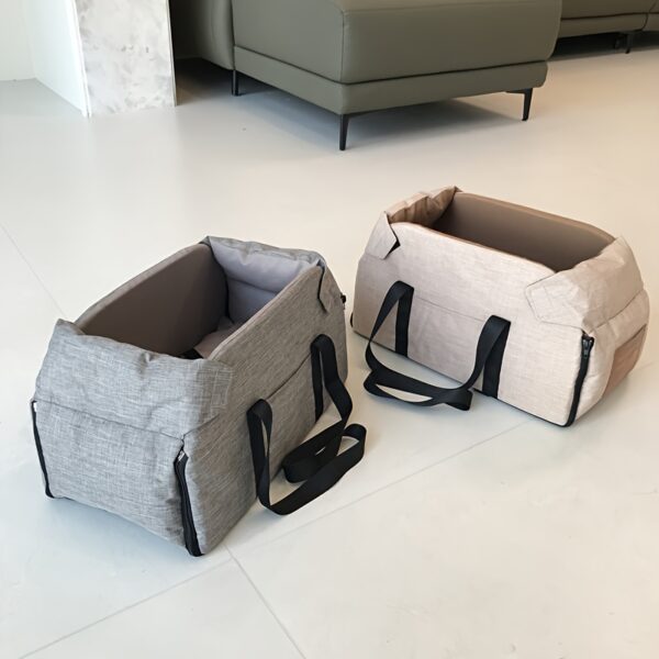 Portable Pet Cat Seat Elevated Car Seat For Dog Armrest For Small Dog Cat Waterproof Dog Carrier Safety Travel Bag Dog Accessories - Image 15