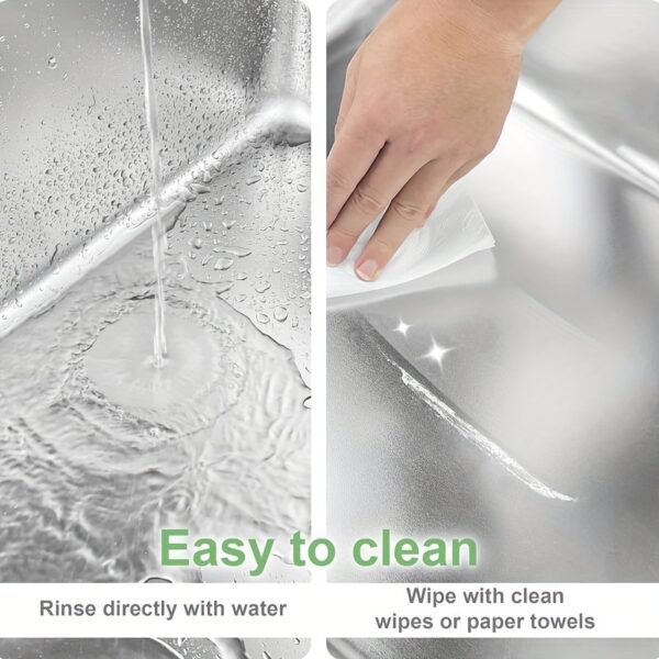 PTLOM Stainless Steel Cat Litter Box High SideCats Toilet Metal Kitten Litter Pan, Pet CleaningTool For Big And Small Cats, Rabbits, Splash-Proof And Non-Stick Cat Poop Box Odoress - Image 5
