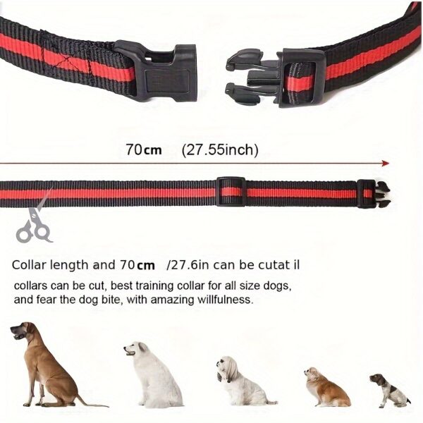 Remote Control Dog Training Collar with Electronic Shock and Anti-Bark Device - Stop Barking and Improve Behavior - Image 2