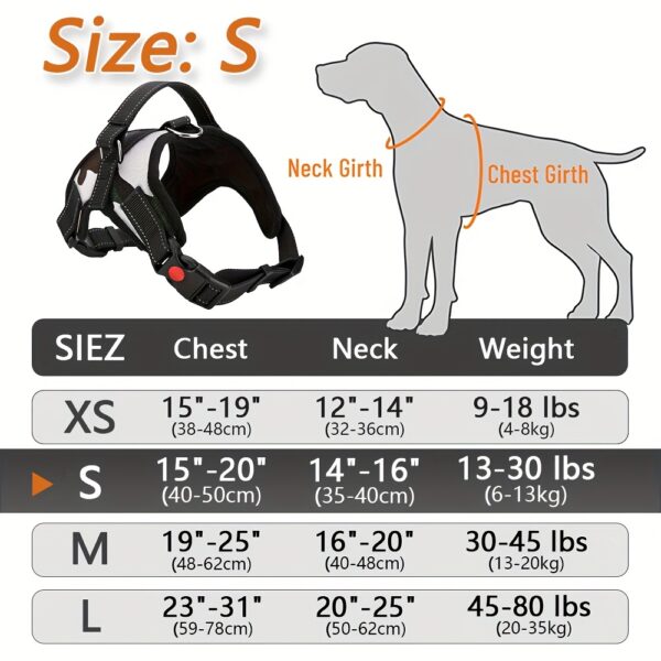 Doglee Ultimate No-Pull Reflective Adjustable Dog Harness with Handle - Premium Comfort, Easy Walking, and Enhanced Visibility - Ideal for Training, Outdoor Adventures, and Everyday Use - Image 22