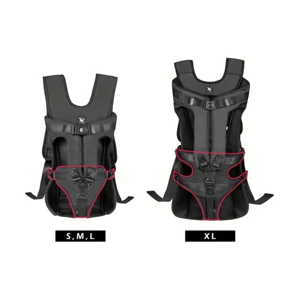 Pet Front Dog Carrier Backpacks, Adjustable Hands Free Dog Backpack Carrier For Medium Small Dogs - Image 12