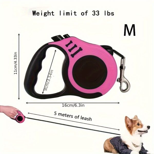 Make Outdoor Walks Easier With This Automatic Retractable Dog Leash - 3/5 Meter Minimalist Design! - Image 6