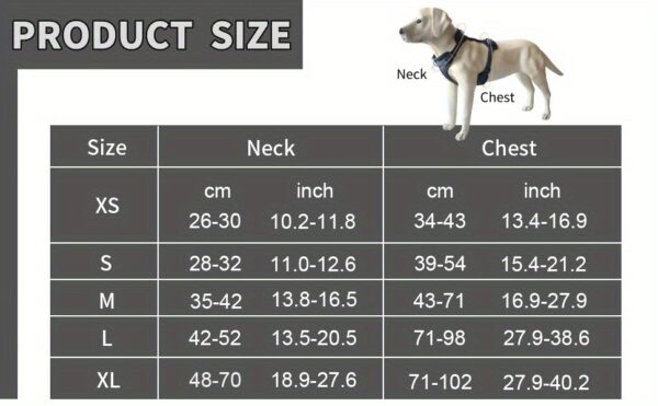 Soft Padding Comfortable Dog Harness - No-Pull with Dual Leash Clips - Perfect for Walking and Training Your Pet - Image 53