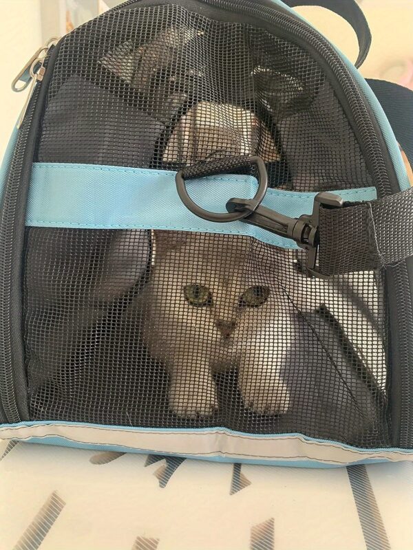 Cat Carrier Dog Carrier Pet Carrier, Airline Approved Soft-Sided Foldable Pet Bag Puppy Carrier With Breathable Mesh For Small Medium Cats Dogs Rabbit - Image 30