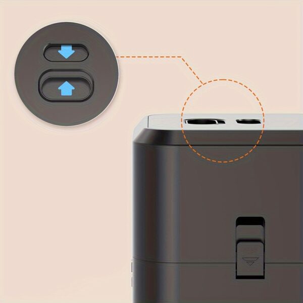 For Smart 67.63oz PET Feeder with Memory Function - USB & Battery Powered, Customizable Meal Scheduling, Includes Recording Bowl for Cats and Dogs - Image 8