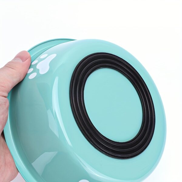 [Durable Non-slip Dog Feeder Bowl] Stainless Steel Dog Bowl, Durable Dog Feeder Bowl With Non-slip Bottom For Feeding And Drinking Supply - Image 4