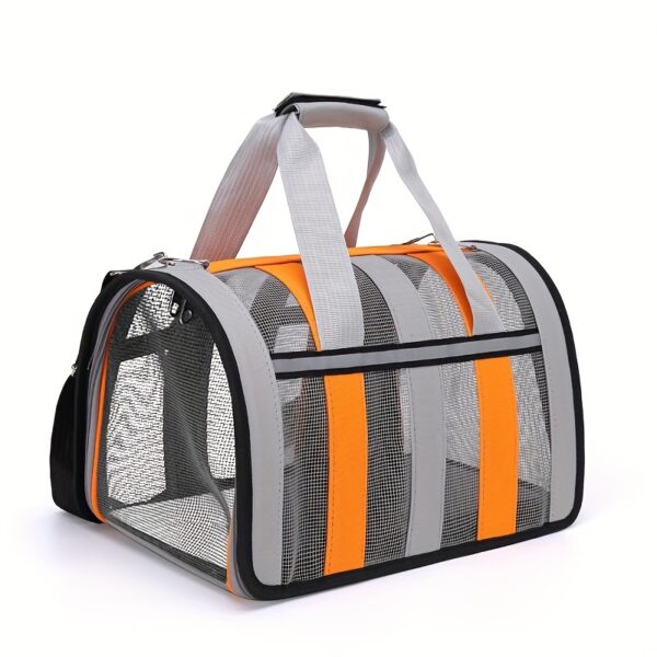 Dog Carrier, Cat Carriers, Airline Approved Pet Carrier, For Small Medium Dogs Cats Puppies, Collapsible Soft Sided Travel Puppy Carrier Bag - Image 8