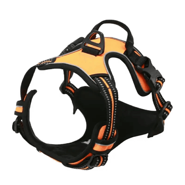 Adjustable No-Pull Dog Harness with Padded Vest and Dual Leash Clips - Prevents Choking and Provides Comfortable Walking Experience - Image 9
