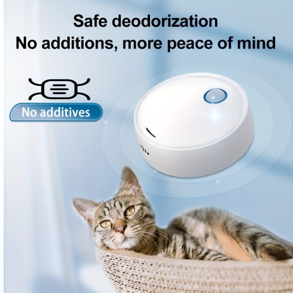 Intelligent Pet Odor Remover, Cat Litter Box Deodorizer, Shoe Cabinet Bathroom Odor Eliminator - Image 5