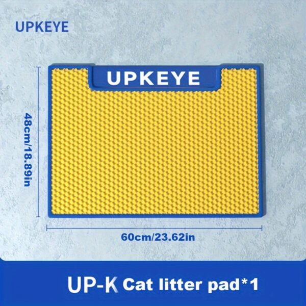 UPKEYE Large Cat Litter Box with Integrated Scoop - Easy Clean, High-Sided, Leak-Proof Design for Multiple Cats - Image 10
