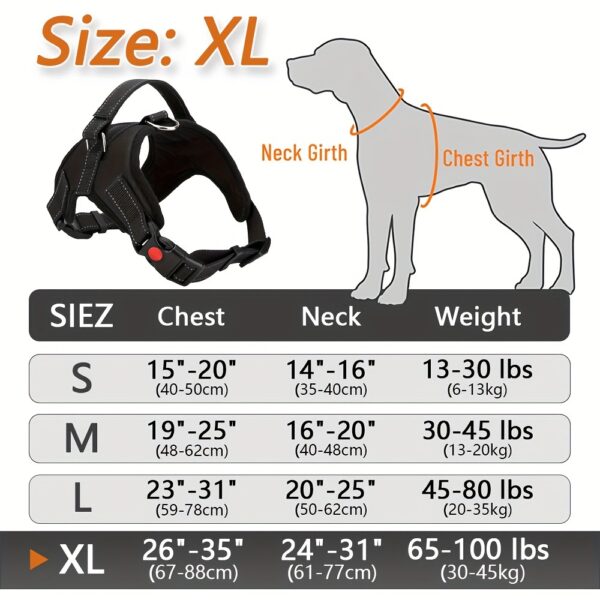 Doglee Ultimate No-Pull Reflective Adjustable Dog Harness with Handle - Premium Comfort, Easy Walking, and Enhanced Visibility - Ideal for Training, Outdoor Adventures, and Everyday Use - Image 39