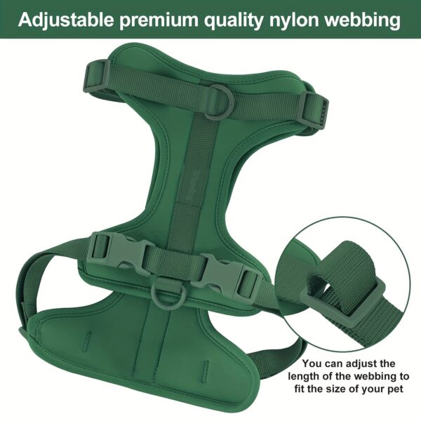 Soft Padding Comfortable Dog Harness - No-Pull with Dual Leash Clips - Perfect for Walking and Training Your Pet - Image 4
