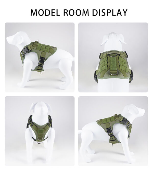 Heavy Duty Adjustable Dog Harness With Handle For Running And Training - Perfect For Medium And Large Dogs - Image 31