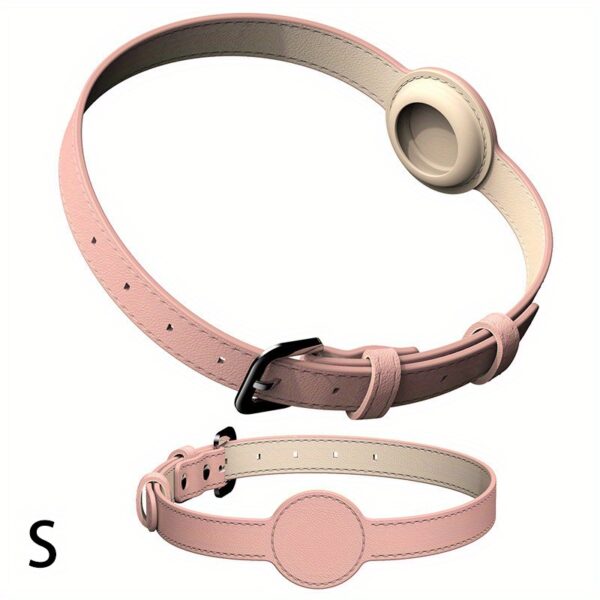 Dog Collar For Airtag Protective Tracker, Waterproof Pet Dog Anti-lost Positioning Silicone PU Collar Anti-lost Pet Cat Dog Collar - Image 13